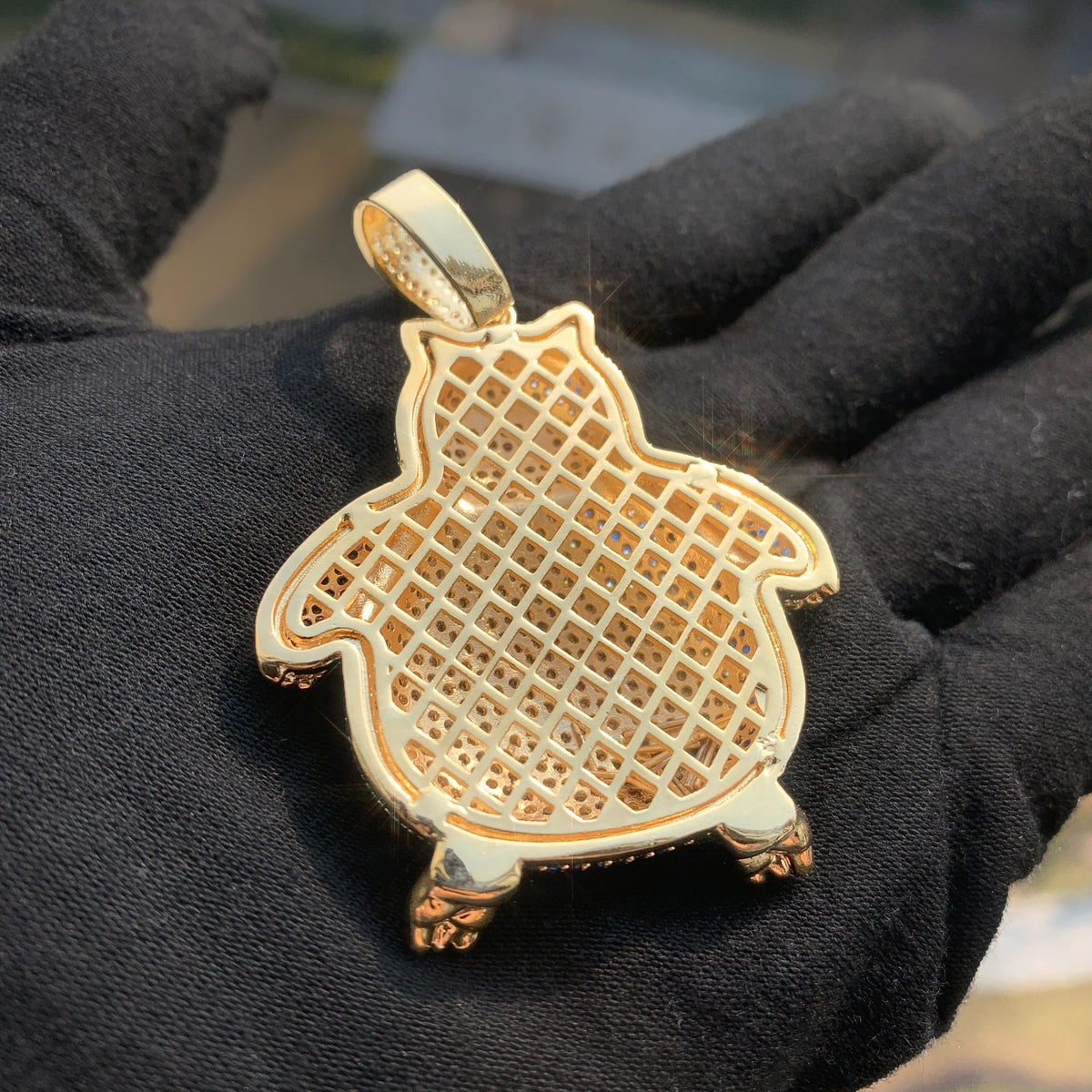 Iced Out Cartoon Pendant Necklace product image