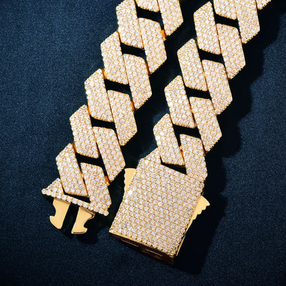Iced Out Cuban Chain Necklace for Men