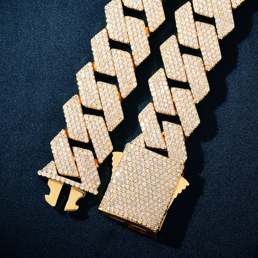 Iced Out Cuban Chain Necklace for Men