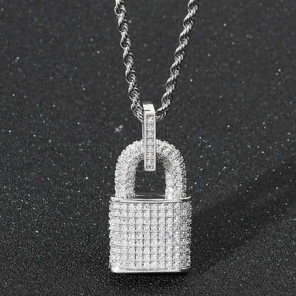 Light Luxury Fashion Copper Pendant Necklace for Men and Women