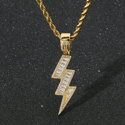 Hip Hop Cat Copper Pendant Necklace for Men and Women