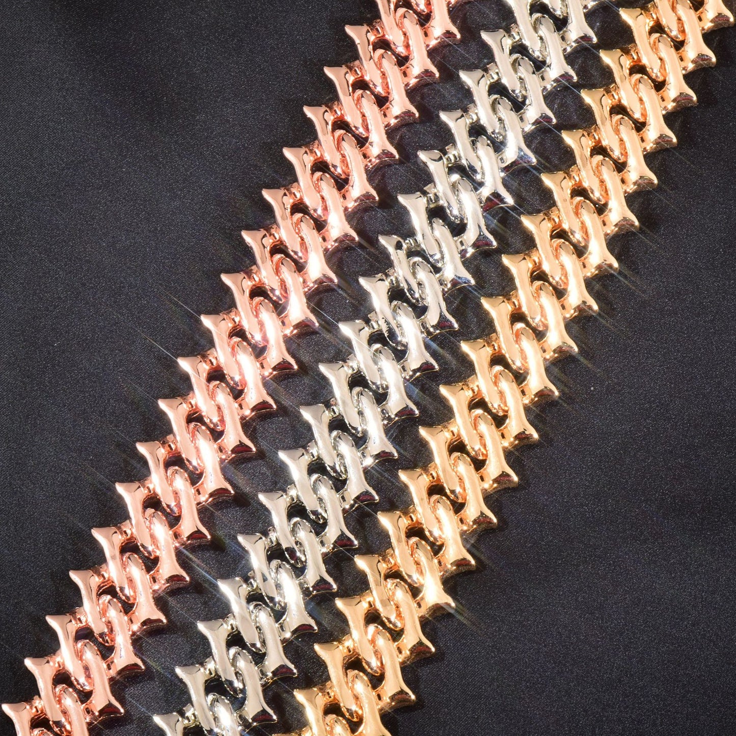 Iced Out Lock Pendant Chain product image