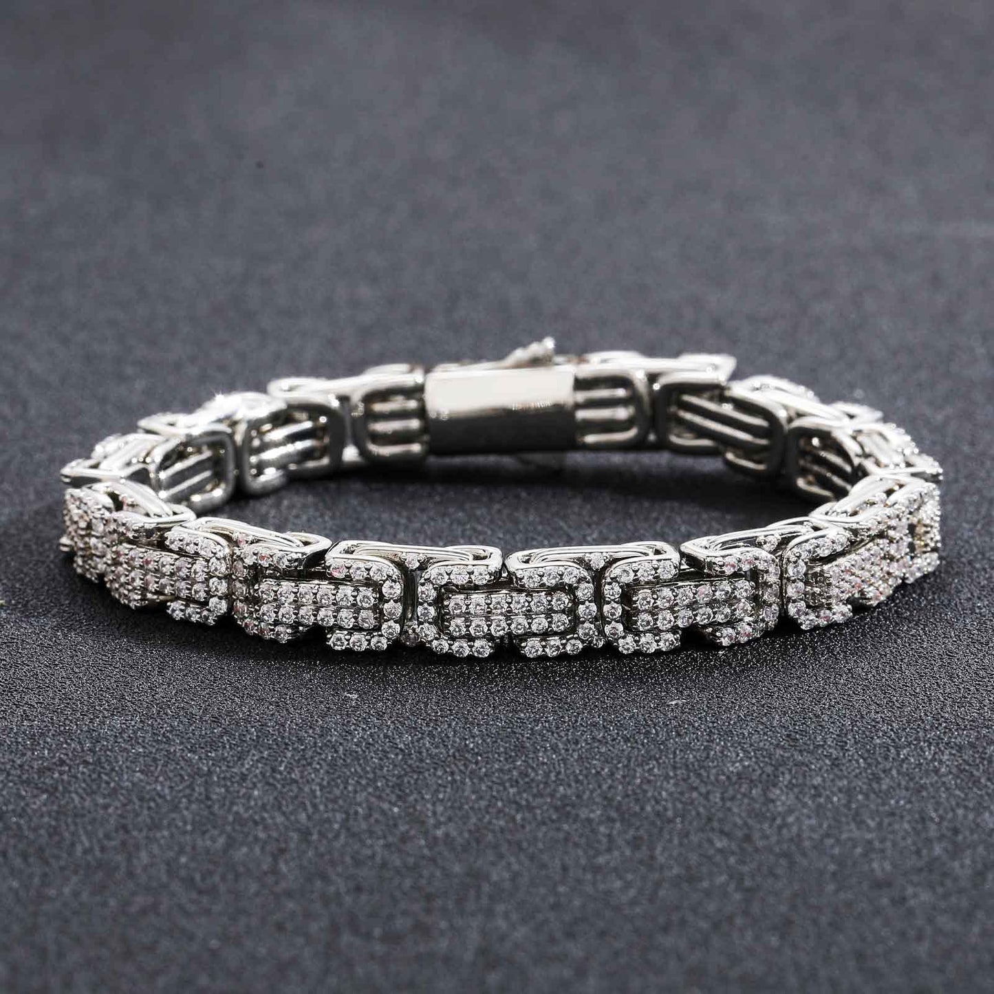 Fashion Cubic Zirconia Bracelet for Men