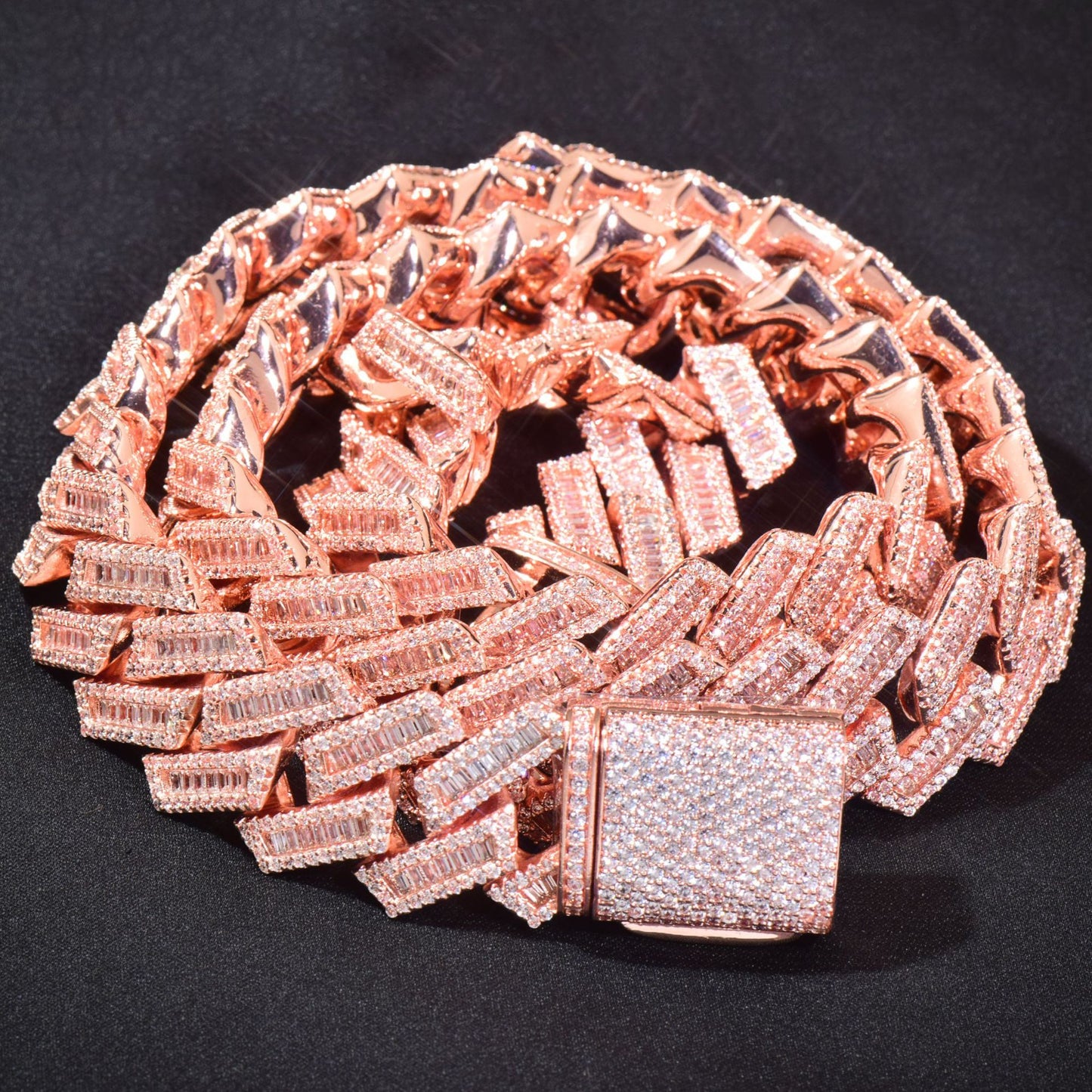 Iced Out Cuban Link Chain