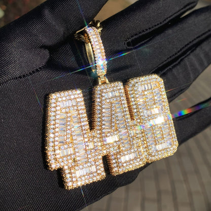 Iced Out 420 Pendant Necklace for Men