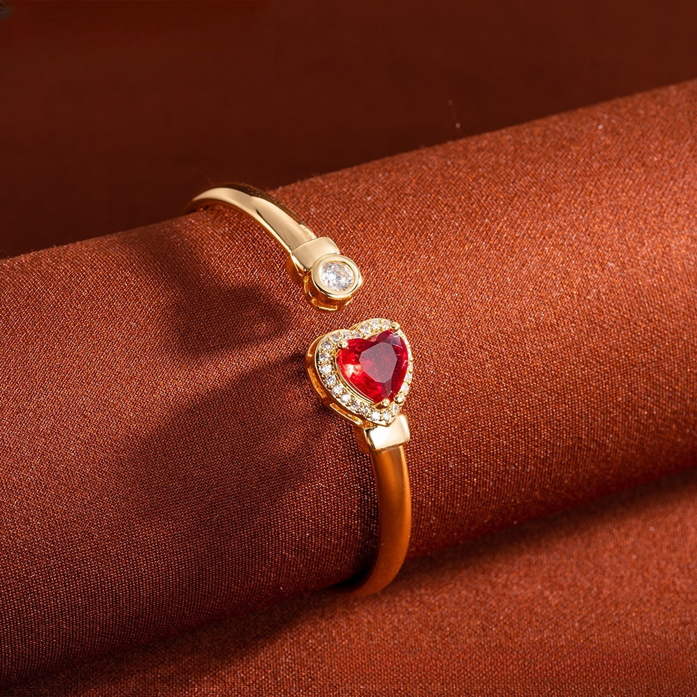 Heart Stone Minimalist Bracelet for Women product image