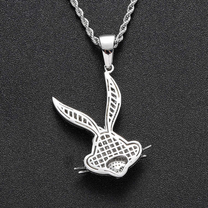 Hip Hop Fashion Pearl Necklace for Men and Women