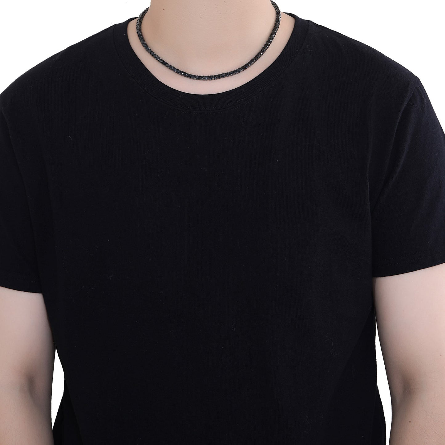 Hip Hop Vintage Fashion Cubic Zirconia Pendant Necklace for Men