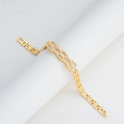 Camellia Link Bracelet for Women