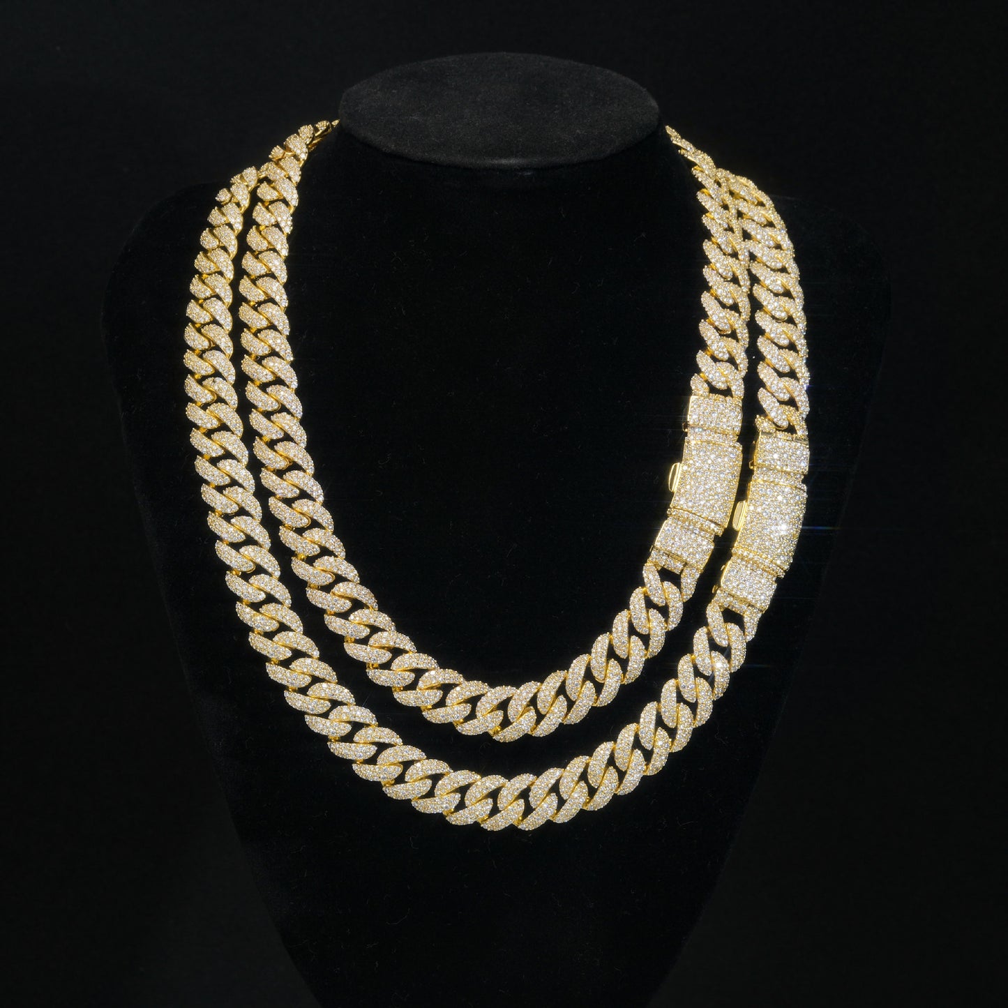 12mm Iced Out Cuban Link Chain Bracelet, Miami Cuban Link Hip Hop Jewelry for Men and Women