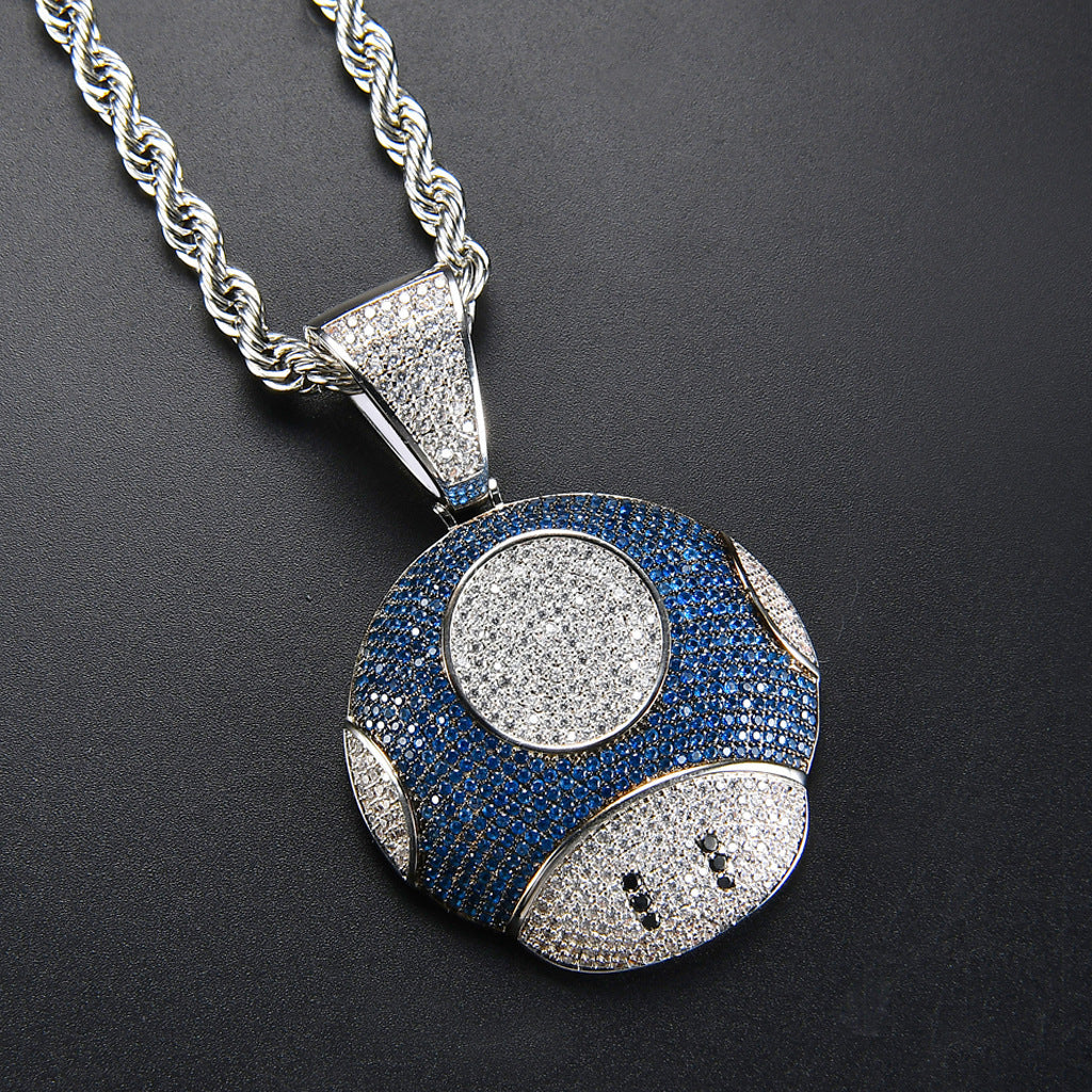 Hip Hop Fashion Copper Pendant Necklace for Men and Women