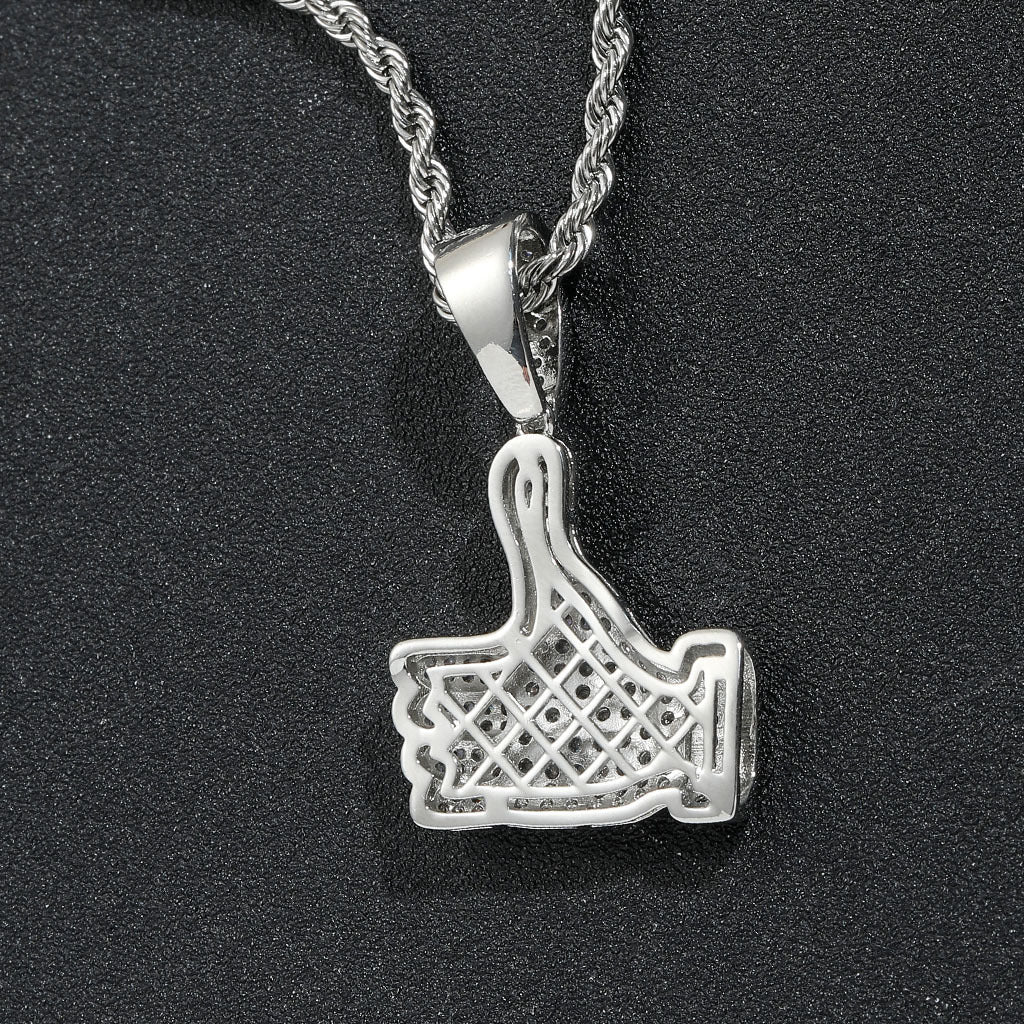 Fashion Cubic Zirconia Pendant Necklace for Men and Women