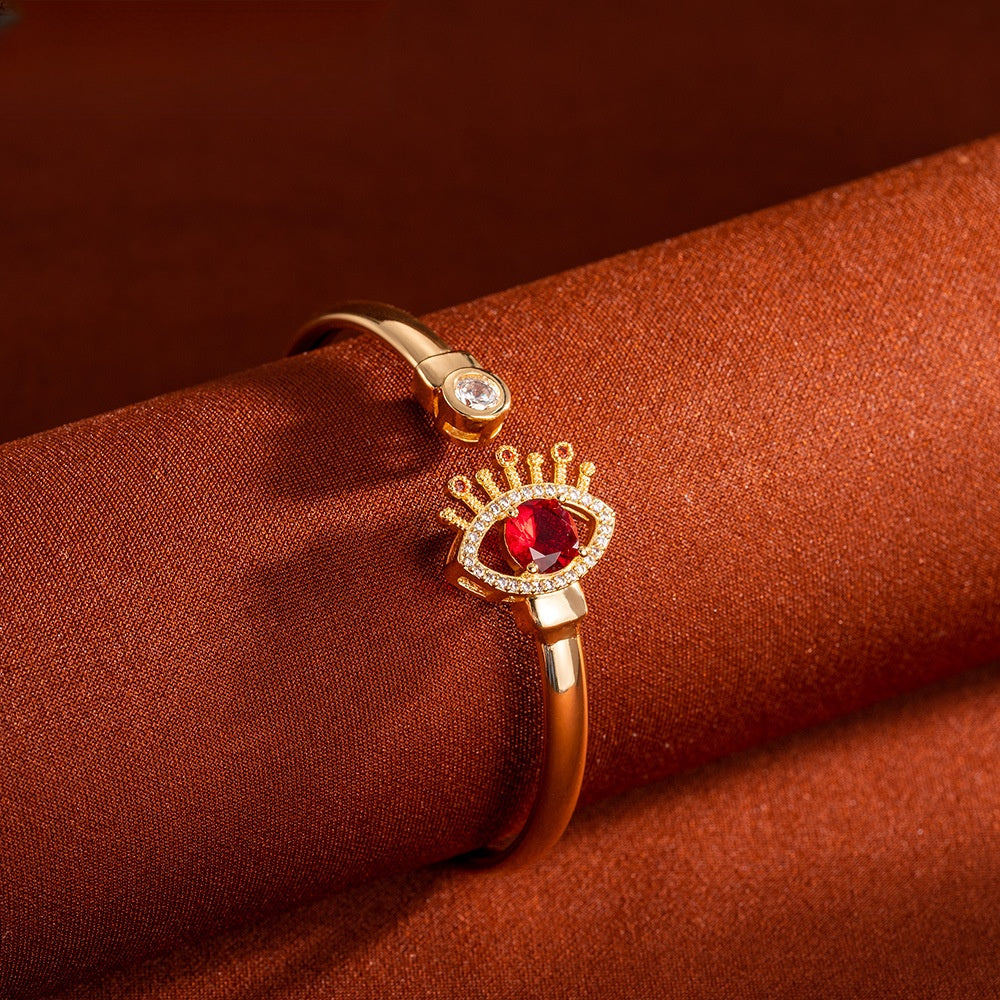 Evil Eye Minimalist Bracelet for Women Gift