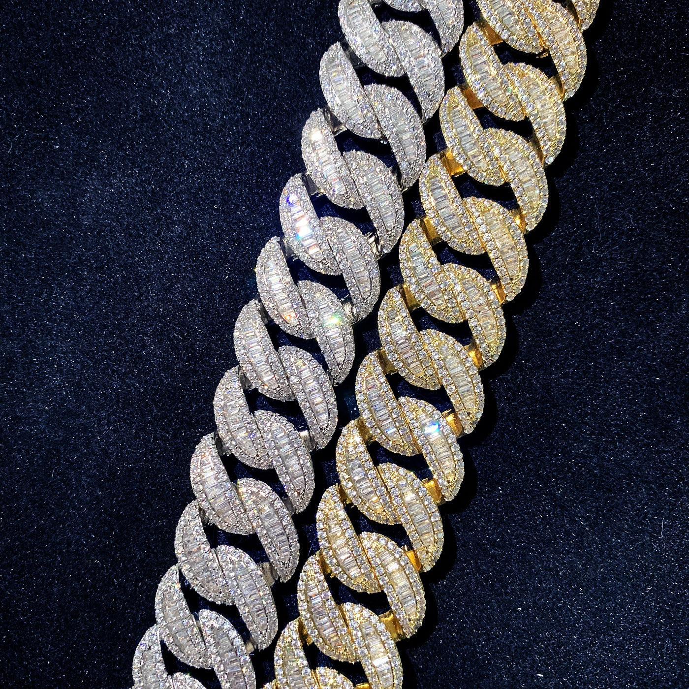 Iced Out Cuban Link Chain for Men