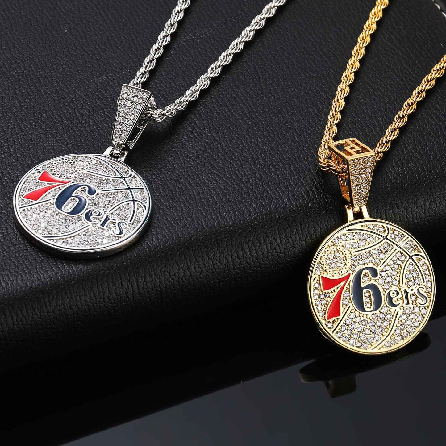 Hip Hop Cat Cubic Zirconia Pendant Necklace for Men and Women