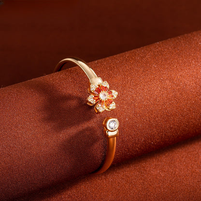 Floral Petal Elegant Bracelet for Women