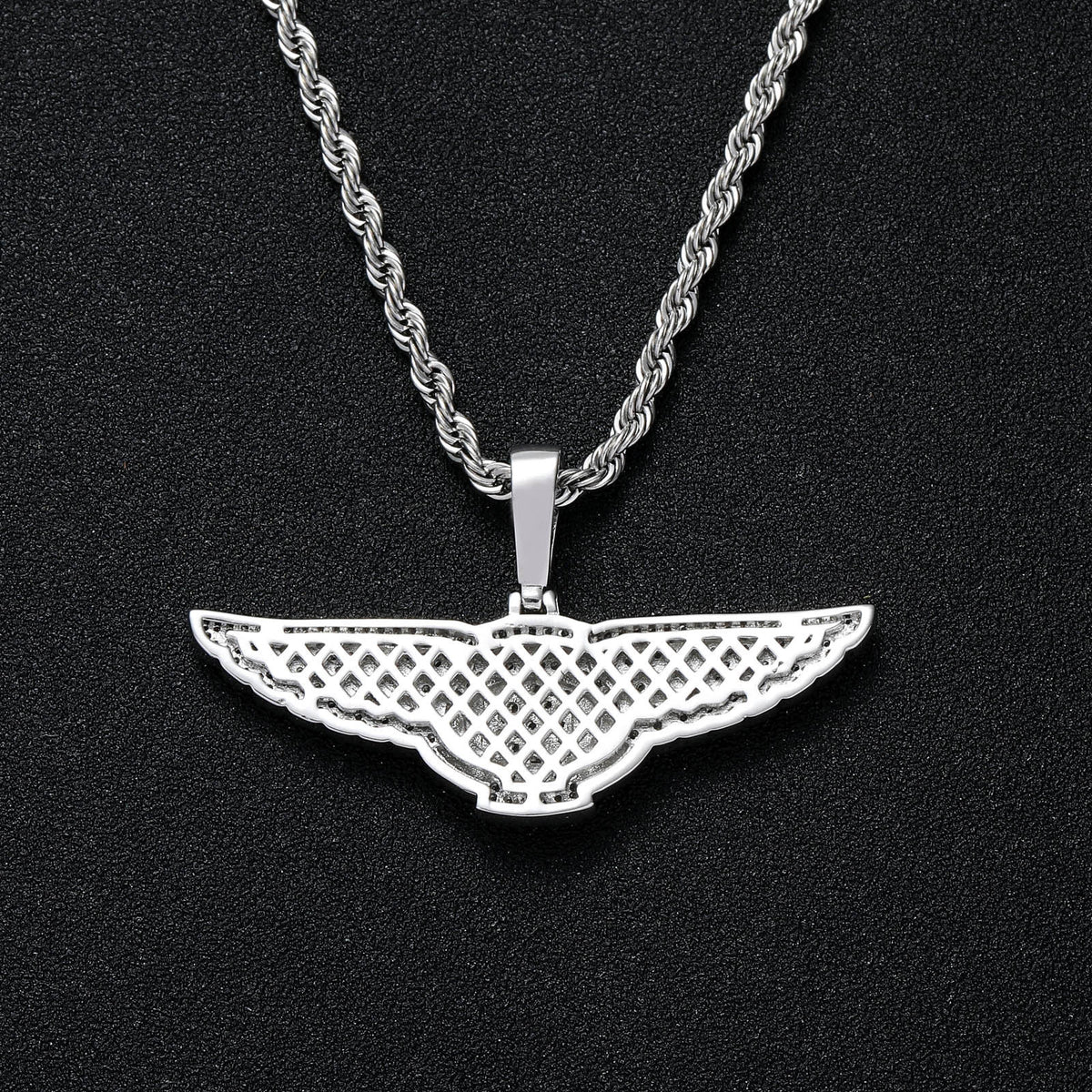 Hip Hop Fashion Cubic Zirconia Pendant Necklace for Men and Women product image