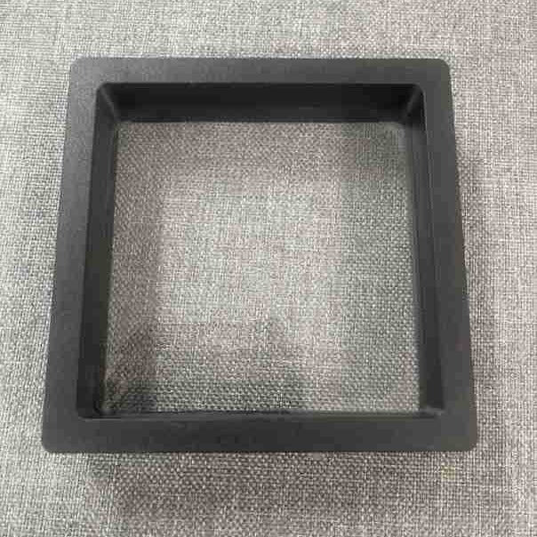 Black Square Floating Jewelry Display Frame Case for Ring, Necklace, Earrings & Pendant