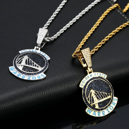 Hip Hop Panther Copper Pendant Necklace for Men and Women