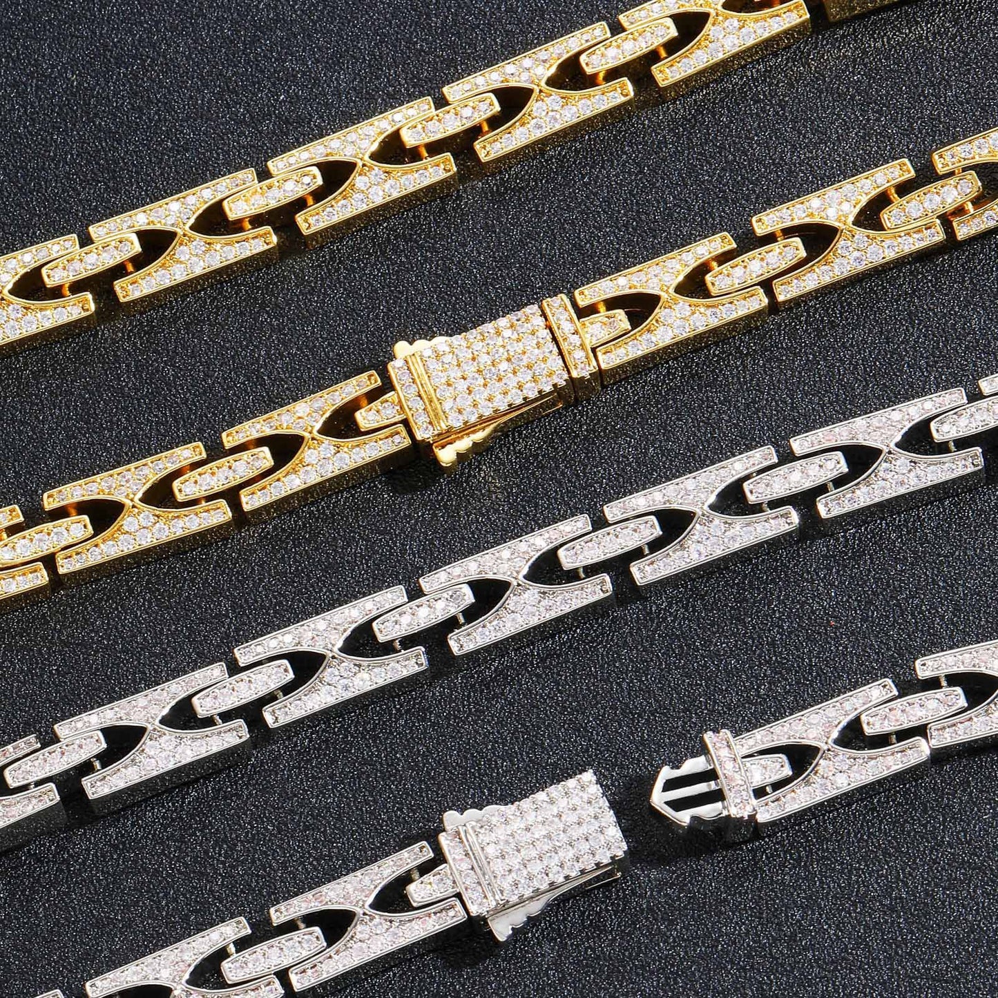Light Luxury Fashion Copper Bracelet for Men and Women