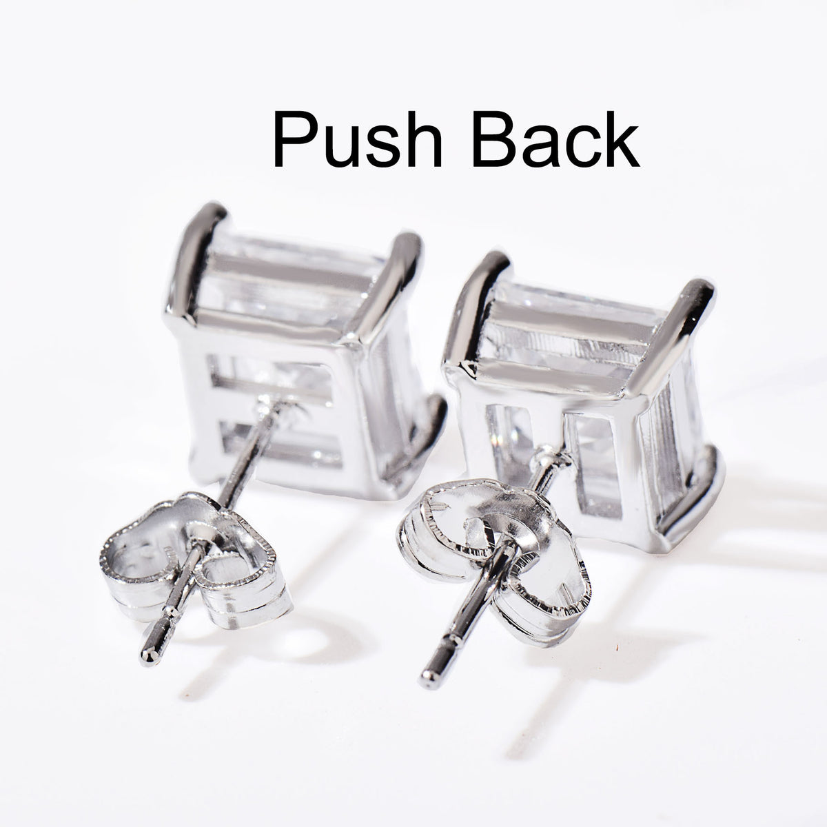 Unisex Princess Stud Earrings Statement Gift product image