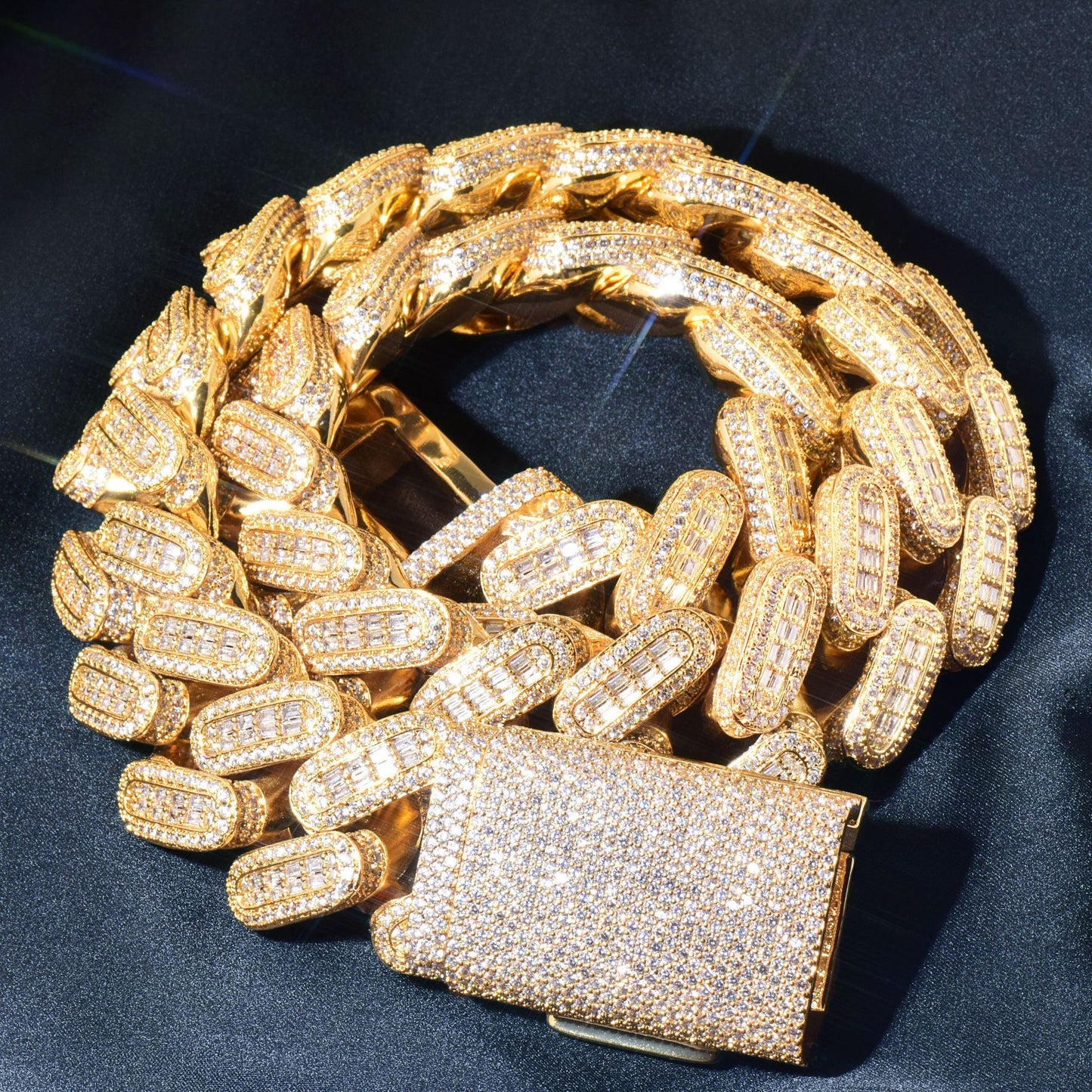 Iced Out Cuban Link Chain