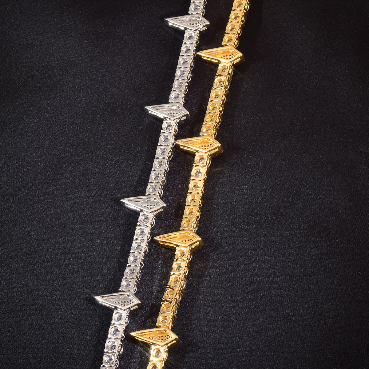 Iced Out Spike Pendant Necklace product image