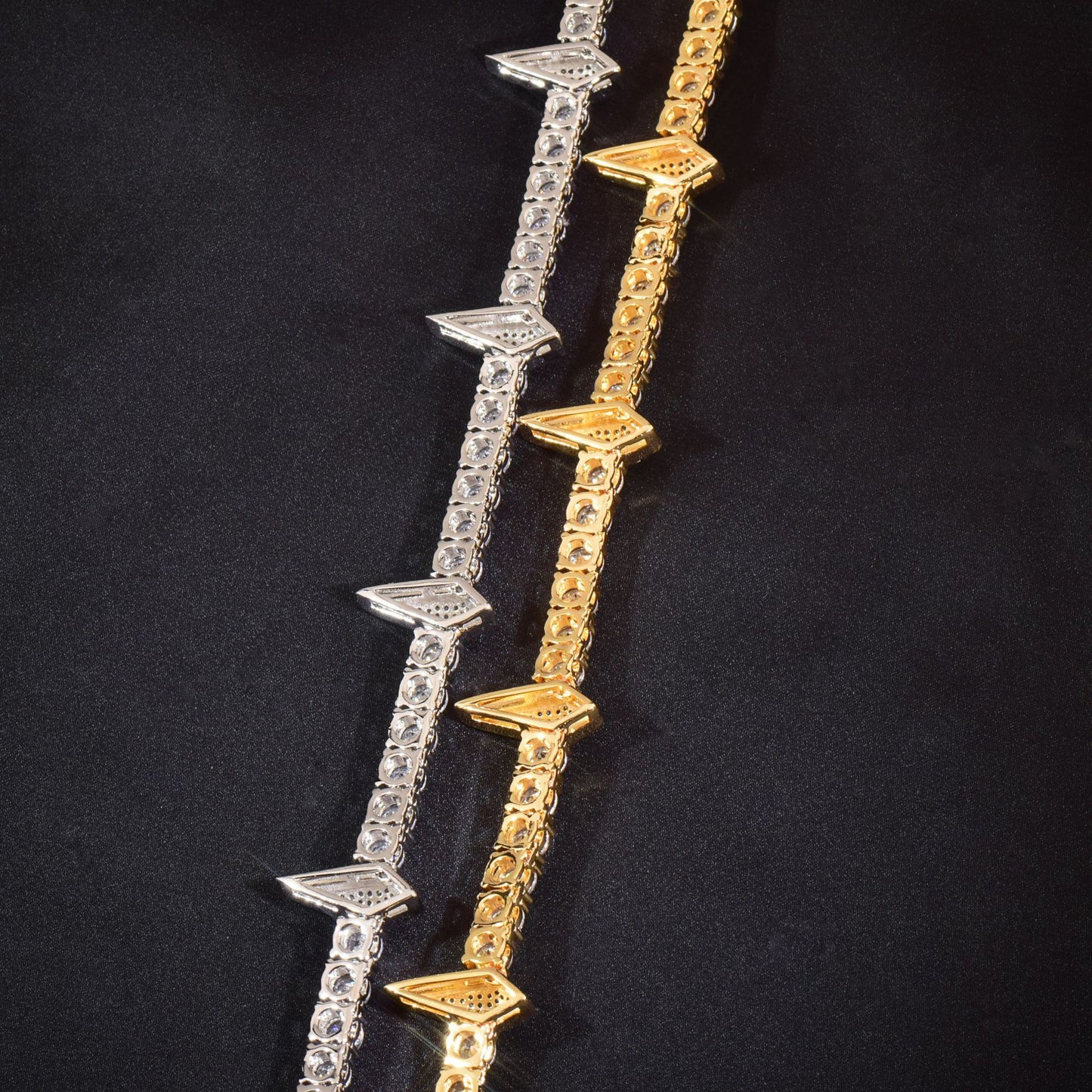 Iced Out Spike Pendant Necklace product image