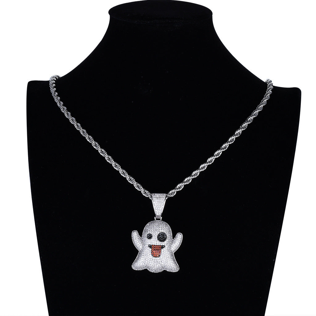 Hip Hop Fashion Copper Pendant Necklace for Men and Women