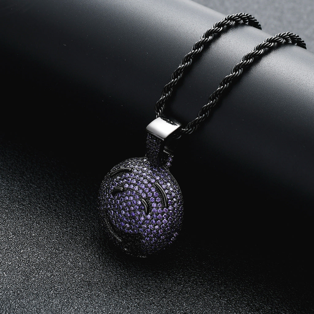 Hip Hop Fashion Copper Pendant Necklace for Men and Women