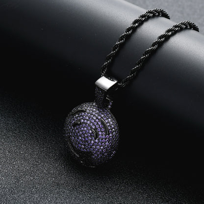 Hip Hop Fashion Copper Pendant Necklace for Men and Women
