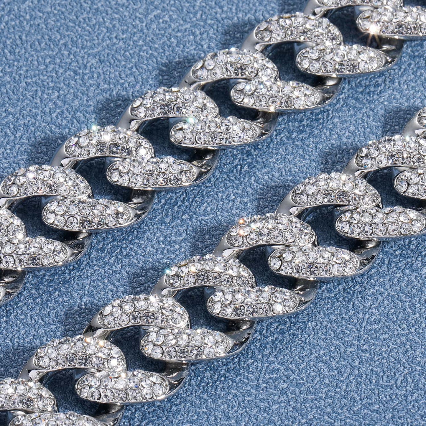 Hip Hop Cuban Link Alloy Necklace for Men