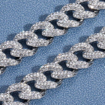 Hip Hop Cuban Link Alloy Necklace for Men