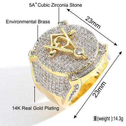 Vintage Fashion Cubic Zirconia Bracelet for Men