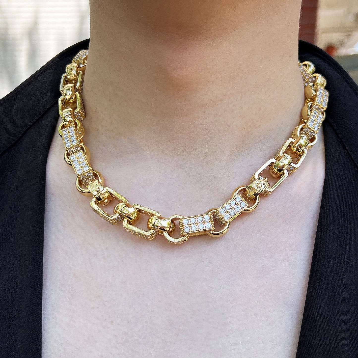 Iced Out Hip Hop Chain Necklace