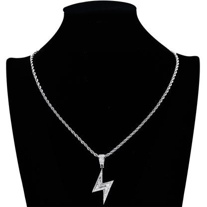 Hip Hop Iced Link Cubic Zirconia Necklace for Men and Women