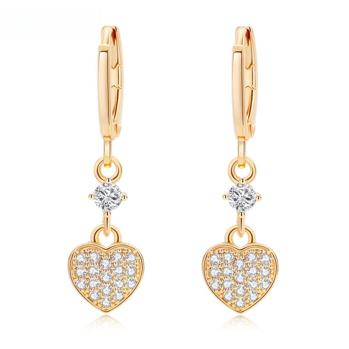 Unisex Minimalist Cross Drop Earrings product image