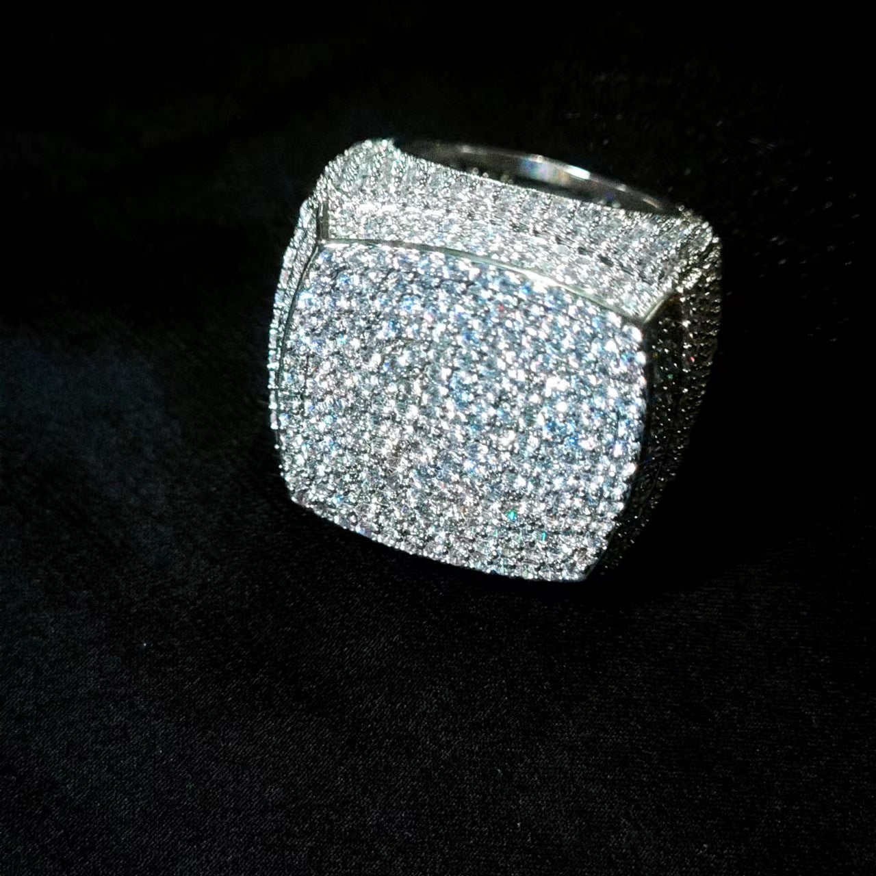 Iced Out Statement Ring
