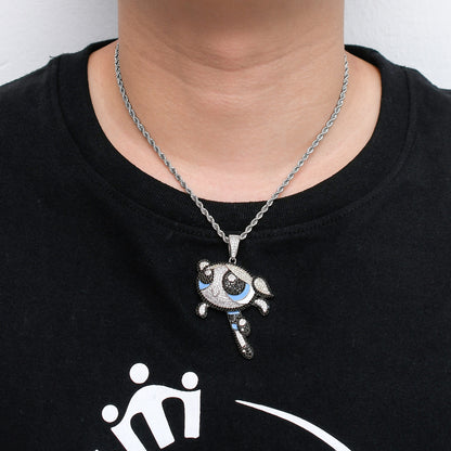 Hip Hop Fashion Copper Pendant Necklace for Men and Women