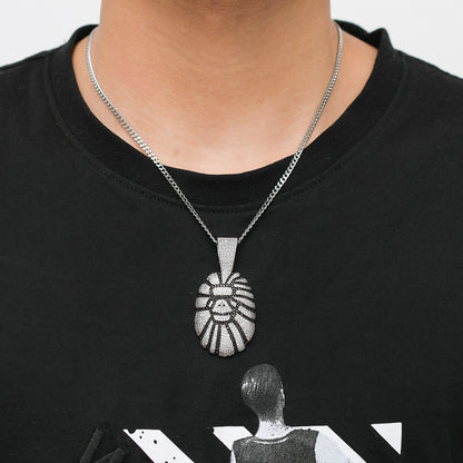 Hip Hop Fashion Copper Pendant Necklace for Men and Women
