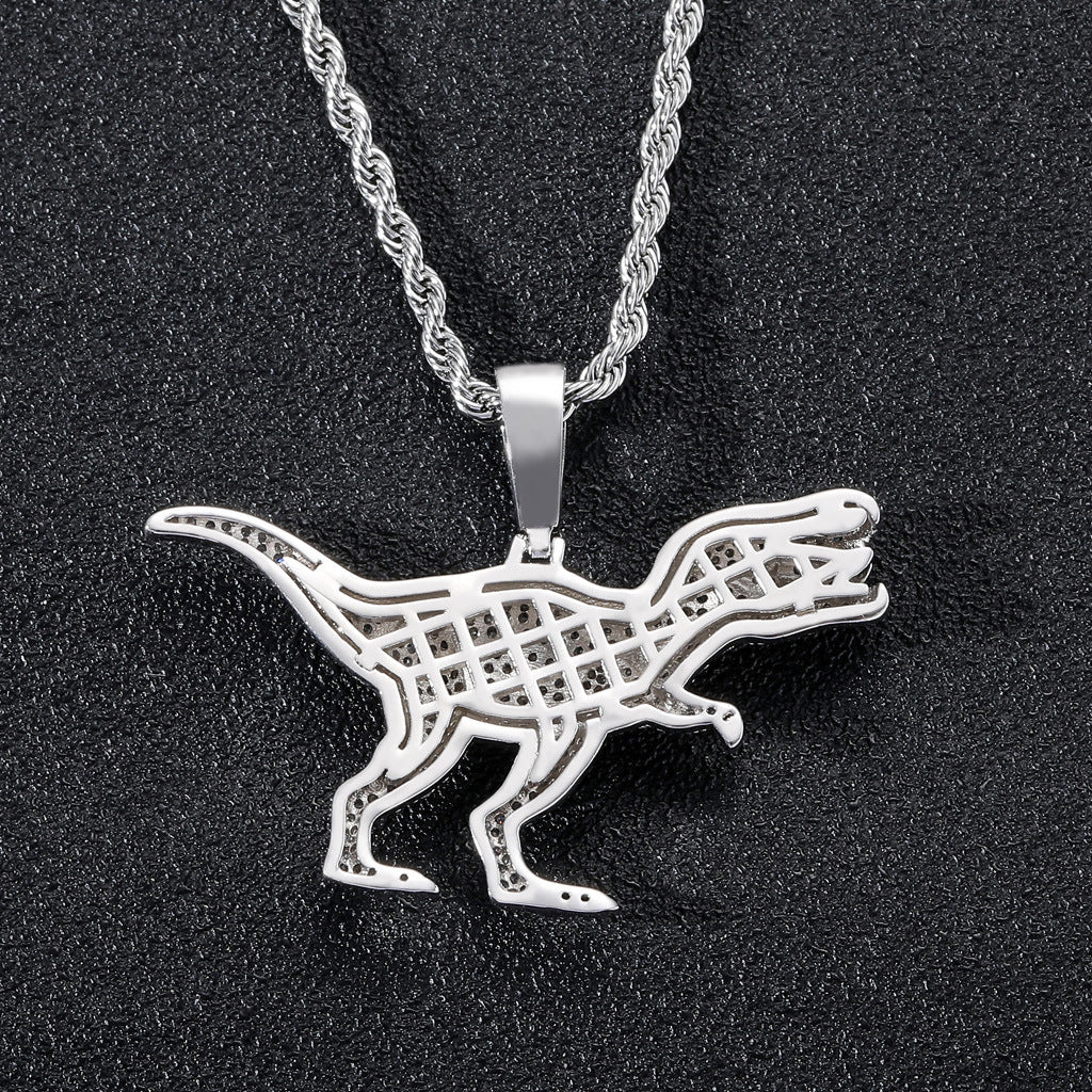 Hip Hop Cuban Link Bubble Cubic Zirconia Necklace for Men and Women