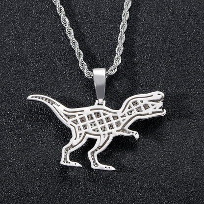 Hip Hop Cuban Link Bubble Cubic Zirconia Necklace for Men and Women