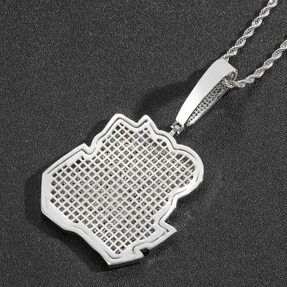 Hip Hop Fashion Copper Pendant Necklace for Men and Women