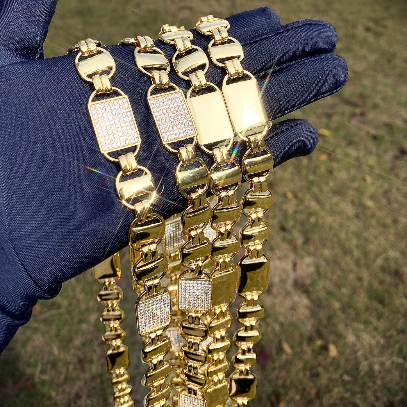Iced Out Hip Hop Chain Necklace