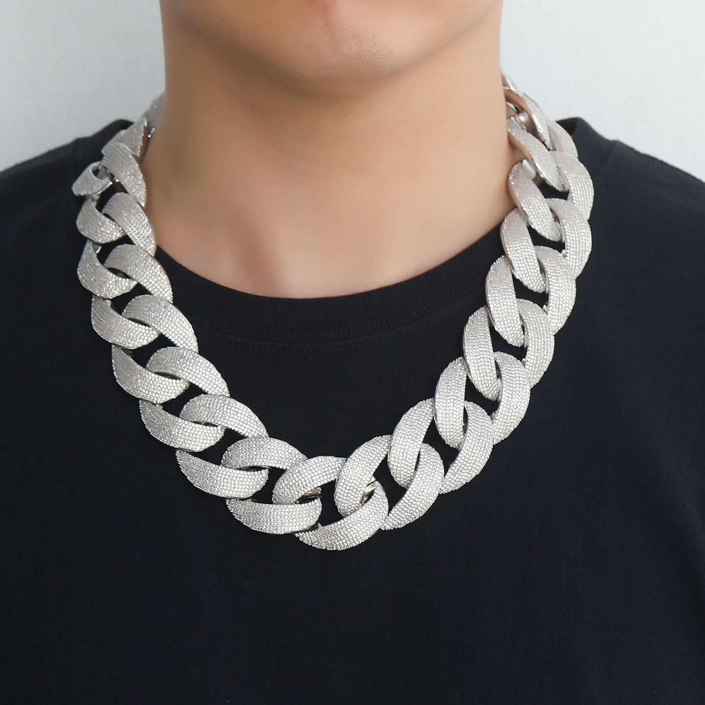 Hip Hop Tennis Chain Cubic Zirconia Necklace for Men and Women