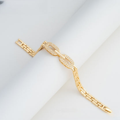 Camellia Charm Minimalist Bracelet for Women