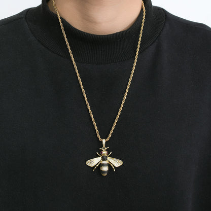 Hip Hop Fashion Copper Pendant Necklace for Men and Women