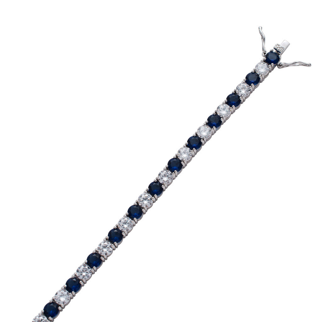 Hip Hop Four Leaf Clover Cubic Zirconia Necklace for Men and Women