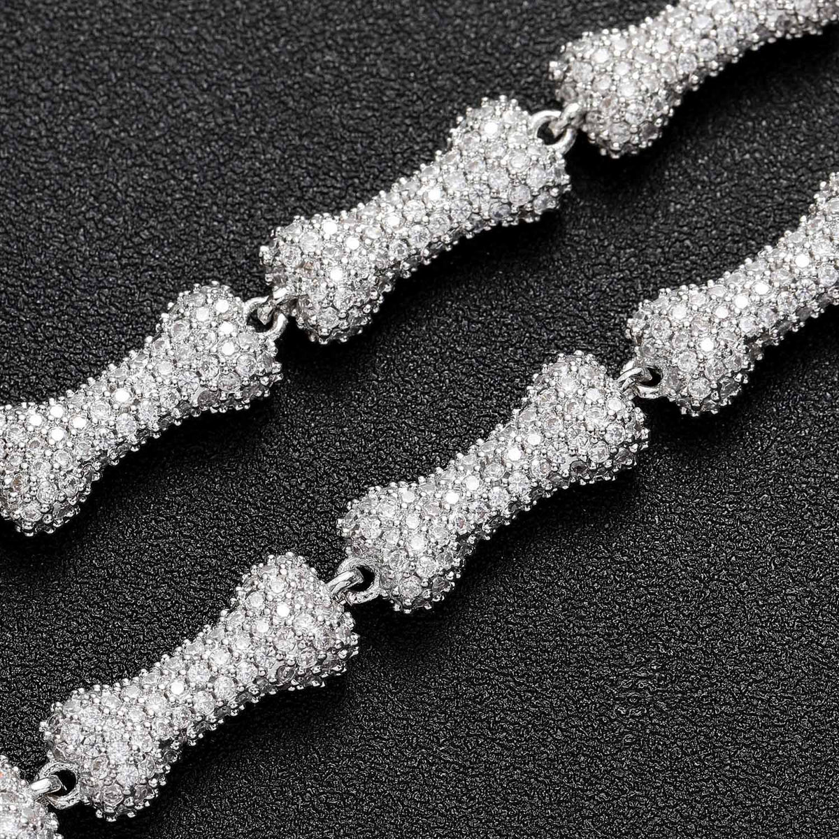 Hip Hop Fashion Cubic Zirconia Bracelet for Men and Women product image