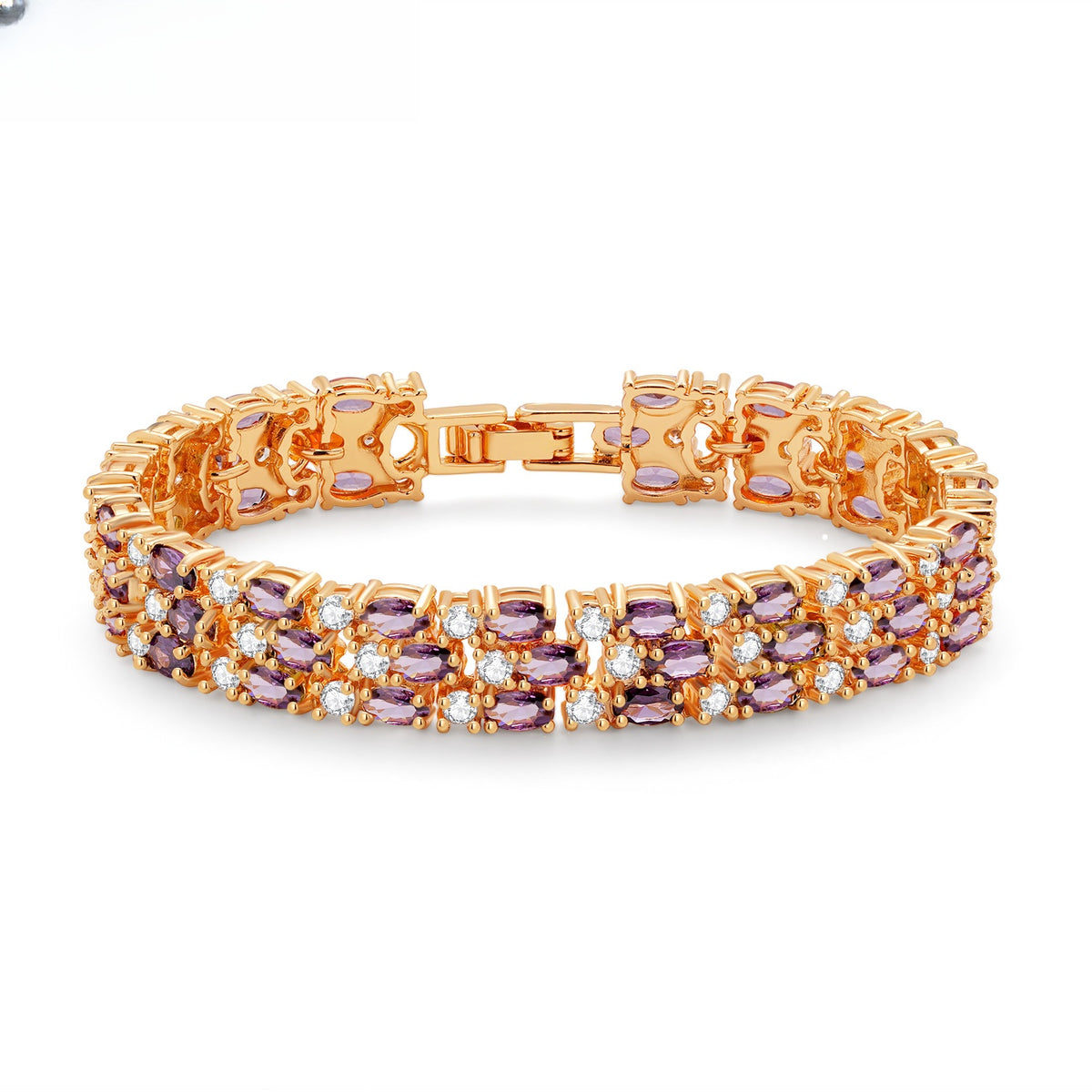Oval Gem Tennis Bracelet for Women product image